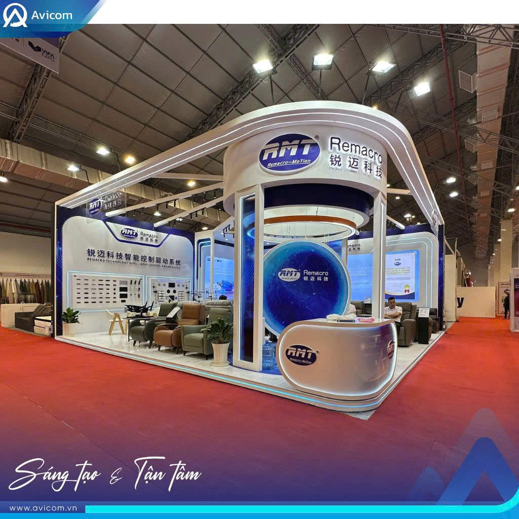 Thi công gian hàng hội chợ triển lãm VIBE 2026 do Avicom thực hiện